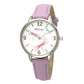 Ravel Women's Dragonfly Leather Strap Watch - RF011 Available Multiple Colour