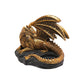 Gold Dragon Tealight Candle Holder