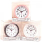 Ravel Midi Round Quartz Pink Alarm Clock RC022.5