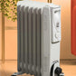 Daewoo Oil Filled Radiator 1500W 7 Fin Heater Adjustable Thermostat