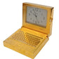 Miniature Clock PC Laptop Computer Goldtone Plated Solid Brass IMP1001G - CLEARANCE NEEDS RE-BATTERY