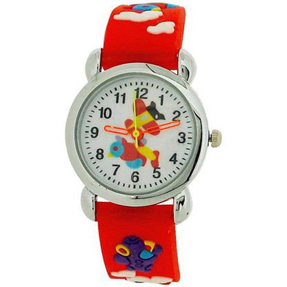 Relda Children's Boys / Girls Analogue 3D Silicone Strap Watch REL4 Available Multiple Colour