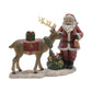 Santa and Reindeer Figurine