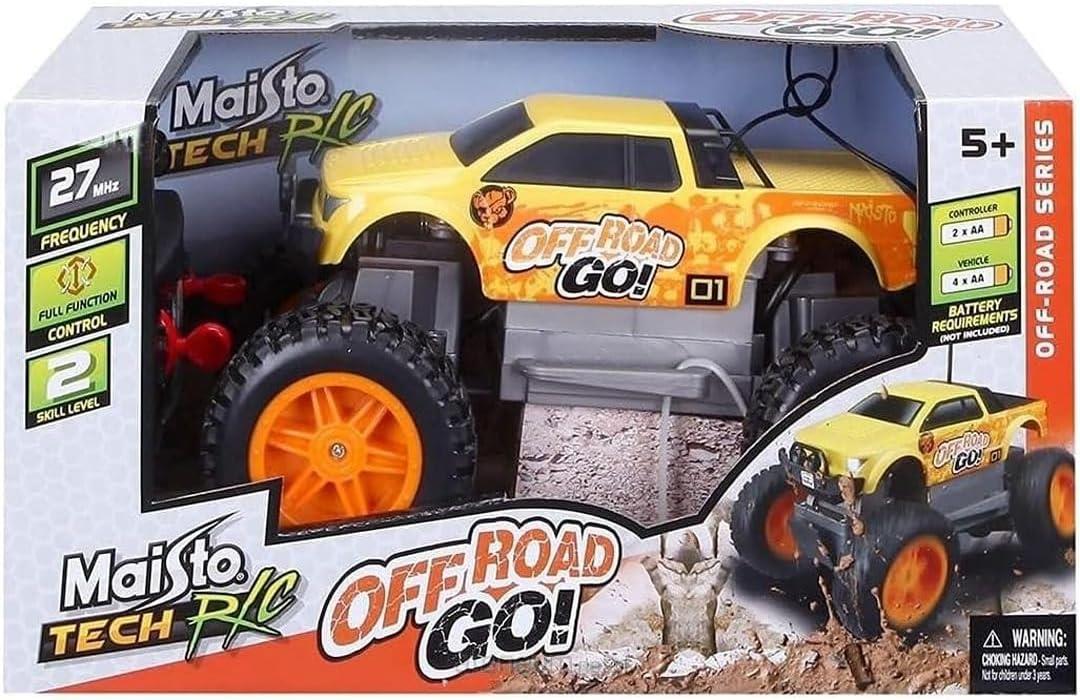 Maisto M82759 Tech R/C Rock Crawler Off-Road Truck-2.4GHZ-1:16 Scale Monstertruck Radio Control Toy