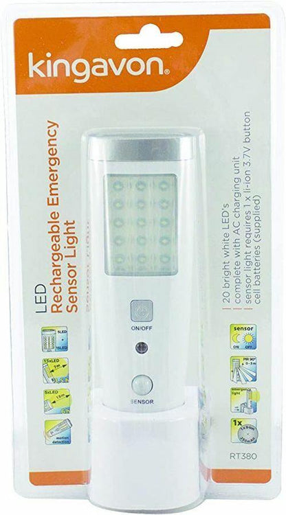 Rechargeable Emergency Sensor Light & Torch