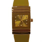 Clasico Ladies Water Resistant Bling Square Dial Rubber Strap Watch Available Multiple Colour