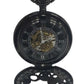 Mens & Ladies Mechanical Hand Winding Half Hunter Steampunk Gun Pocket Watch
