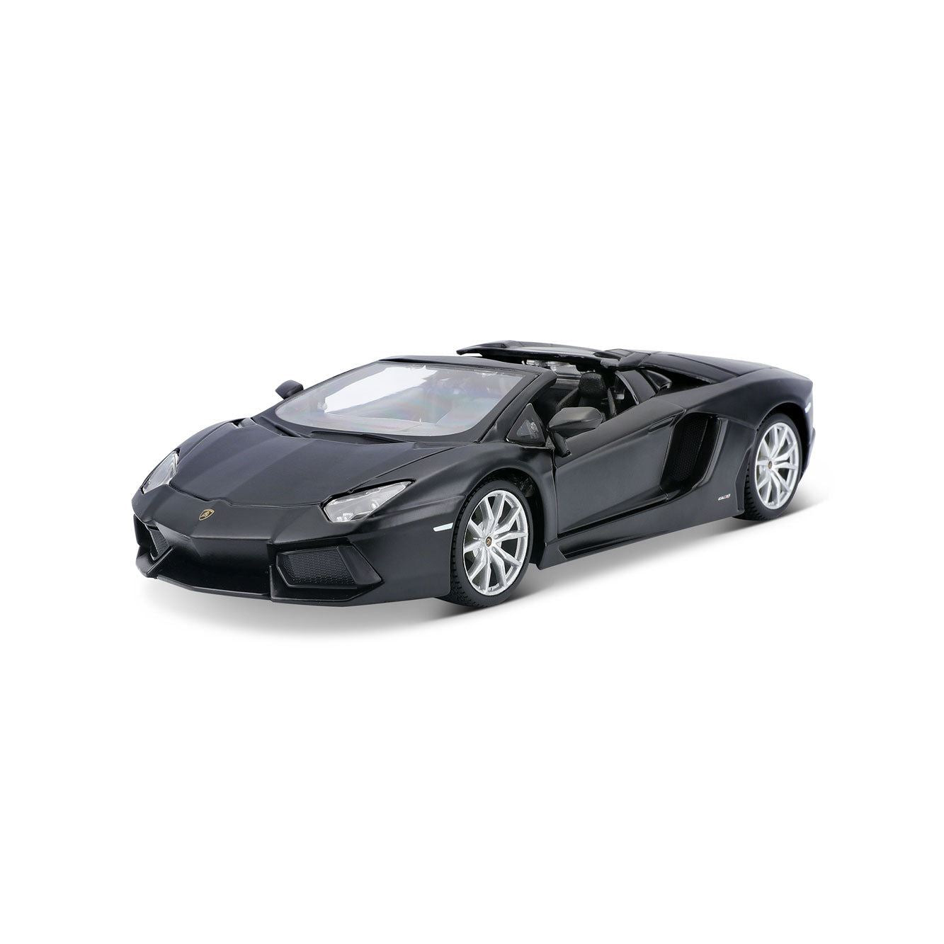 1:24 Dull Black Lamborghini Aventador Lp 700-4 Roadster  - Diecast Model car Collectables
