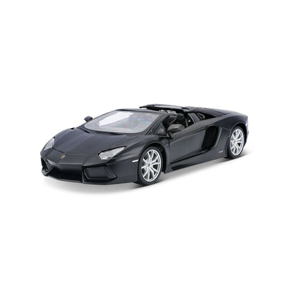 1:24 Dull Black Lamborghini Aventador Lp 700-4 Roadster  - Diecast Model car Collectables