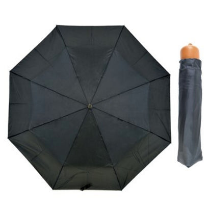 Drizzles Deluxe Plain Supermini Umbrella Black UU0013  Available Multiple Colors