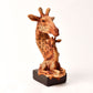 Naturecraft Wood Effect Resin Figurine - Two Giraffes