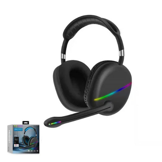 AKZ MAX15 Wireless Bluetooth Headphones with Colour changing LED