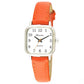 Ravel Ladies Cushion Shaped Brights Leather Strap Watch R0141 Available Multiple Bright Colour