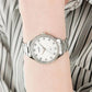 Lorus Ladies  Bling White sunray dial Stainless Steel Bracelet Watch RG289RX9