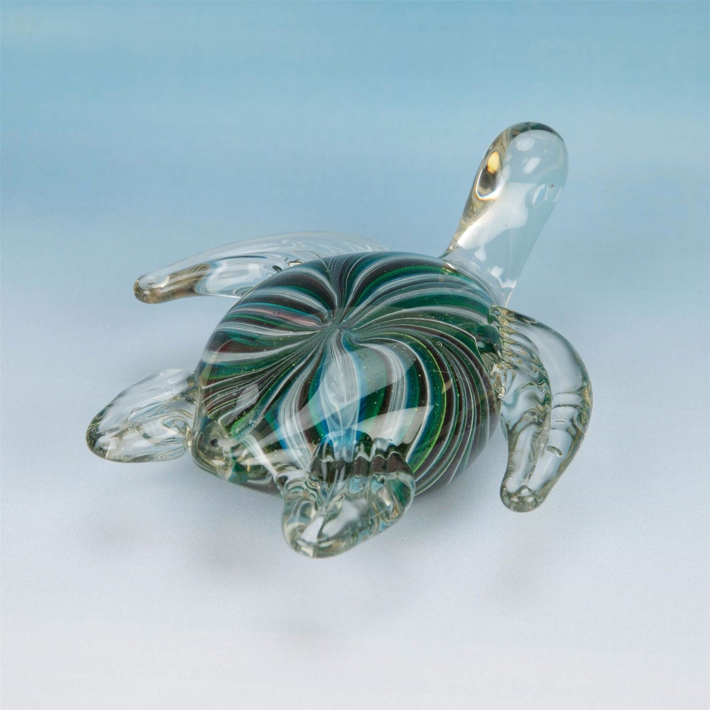 Objets dArt Glass Figurine - Turtle