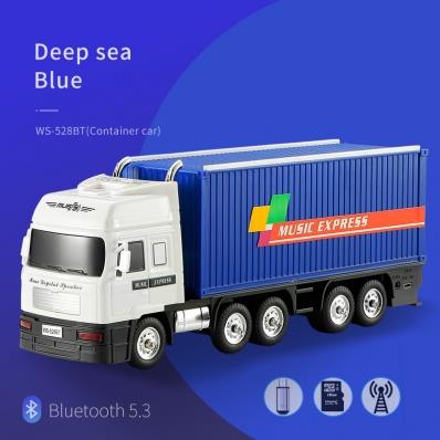 WSTER Wireless Bluetooth Container Truck Speaker with TF/USB/FM  528BT