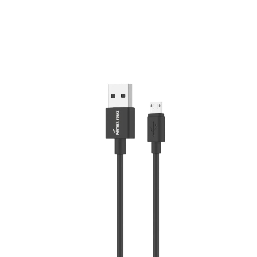 Panther Force Fast Charge & Sync Micro USB Cable – High-Speed Data Transfer 1M