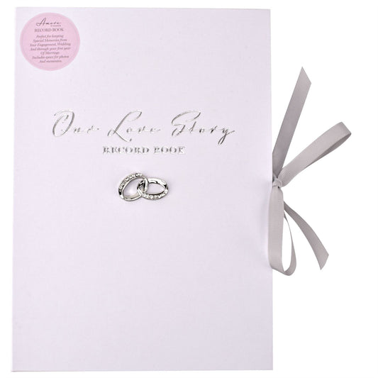 Amore Wedding Record Keepsake Book (MINIMUM ORDER QUANTITY 2)