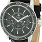 Royal London Mens Fashion Calender Date Black Dial With Black Leather Strap Watch 41124 – 03