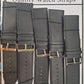 Black Leather Extra Long Watch Straps Pk10 Available sizes 6mm - 30mm 1002BK