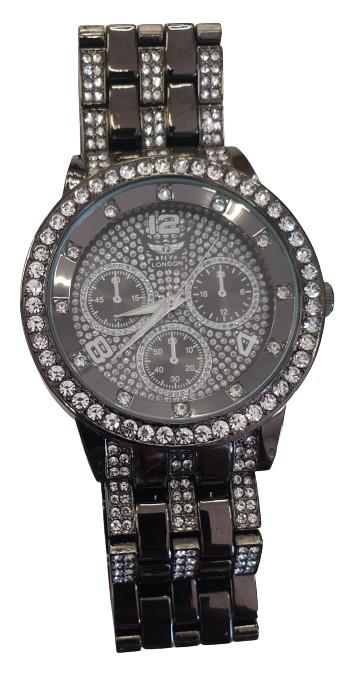 NY LONDON GENTS BLING WATCH PI-7554 Available Multiple Colour