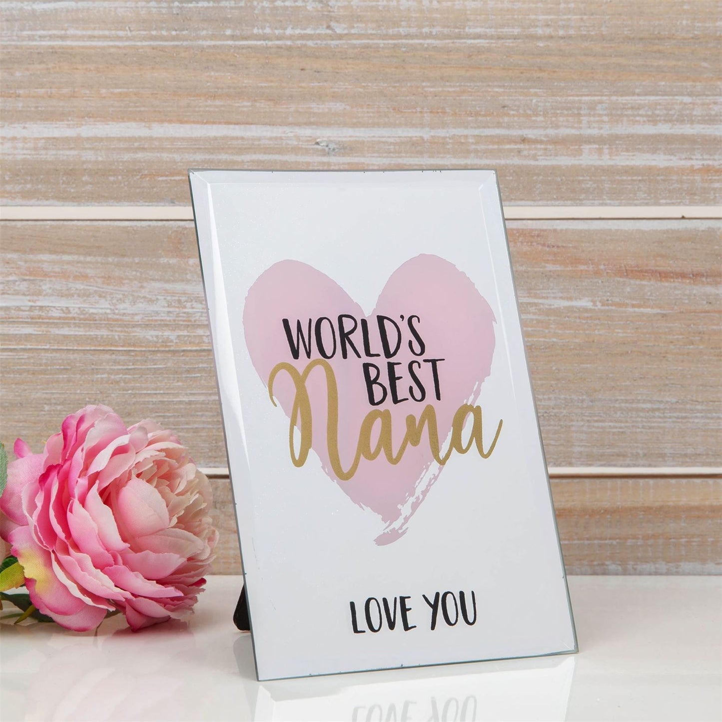 Mirror Plaque - World''s Best Nana