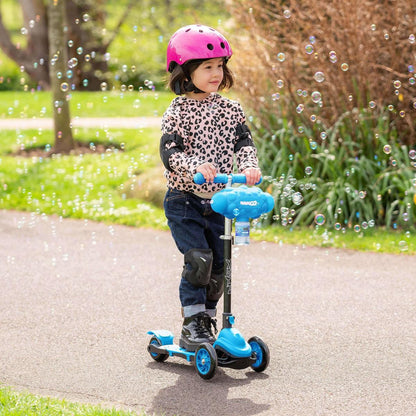 Xootz Bubble Go Foldable Tri-Scooter - Blue