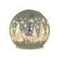 Frosted Reindeer Forest Scene LED Globe Light