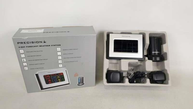 Precision Digital 4 Day Forecast Weather Station Alarm clock AP038