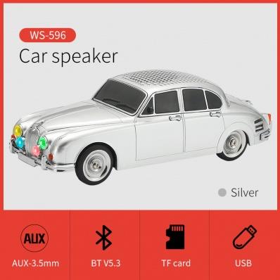 WSTER Wireless Bluetooth Car Speaker with TF/USB/FM - CLASSIC  AVAILABLE MULTIPLE COLORS