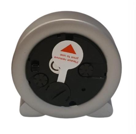 Imperial Mini Travel Alarm Clock Silver IMP605S