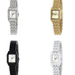 Henley Ladies Rectangular Petite Case sunray dial Bracelet Watch H07240 Available Multiple Colour