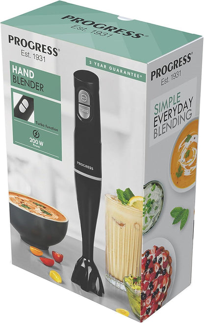 Progress Hand Blender 200W – Black