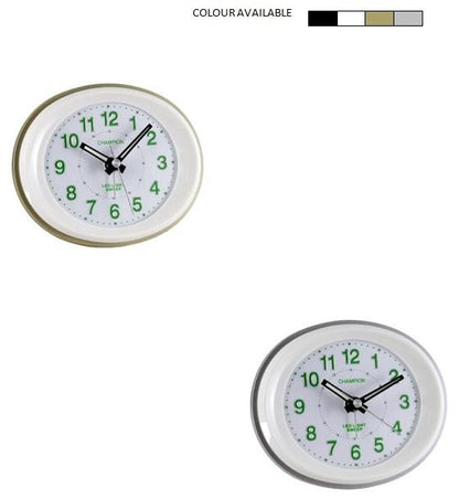 Champion Silent Sweep Alarm Clock MF888 Available Multiple Colour