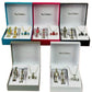 Paul Salatini Ladies Fashion Bling Dial Silver Bracelet Watch Bracelet, Necklace & Earrings Gift Sets 2541