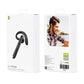 WYEWAVE Black Business Wireless One-Ear Headset Talk and Music Time: 5 hours