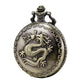 Retro Bronze Quartz Movement Pocket Watch Available multiple Design