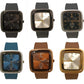 Clasico Mens Ladies Water Resistant Square Dial Rubber Strap Watch Available Multiple Colour