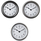 Hometime 35cm Wall Clock With Arabic Dial Available Multiple Colour