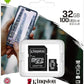 Kingston Canvas Select Plus MicroSD (SD Adapter Included)- 32GB