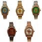 Clasico Ladies Bling Water Resistant Dial Metal Strap Bracelet Watch Available Multiple colour