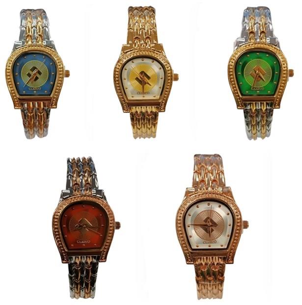 Clasico Ladies Bling Water Resistant Dial Metal Strap Bracelet Watch Available Multiple colour