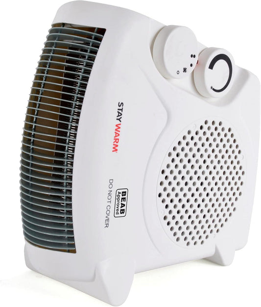 StayWarm 2000w Upright / Flatbed Fan Heater