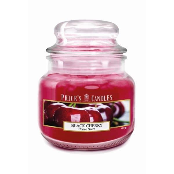 Price's Small Jar Candle – Black cherry