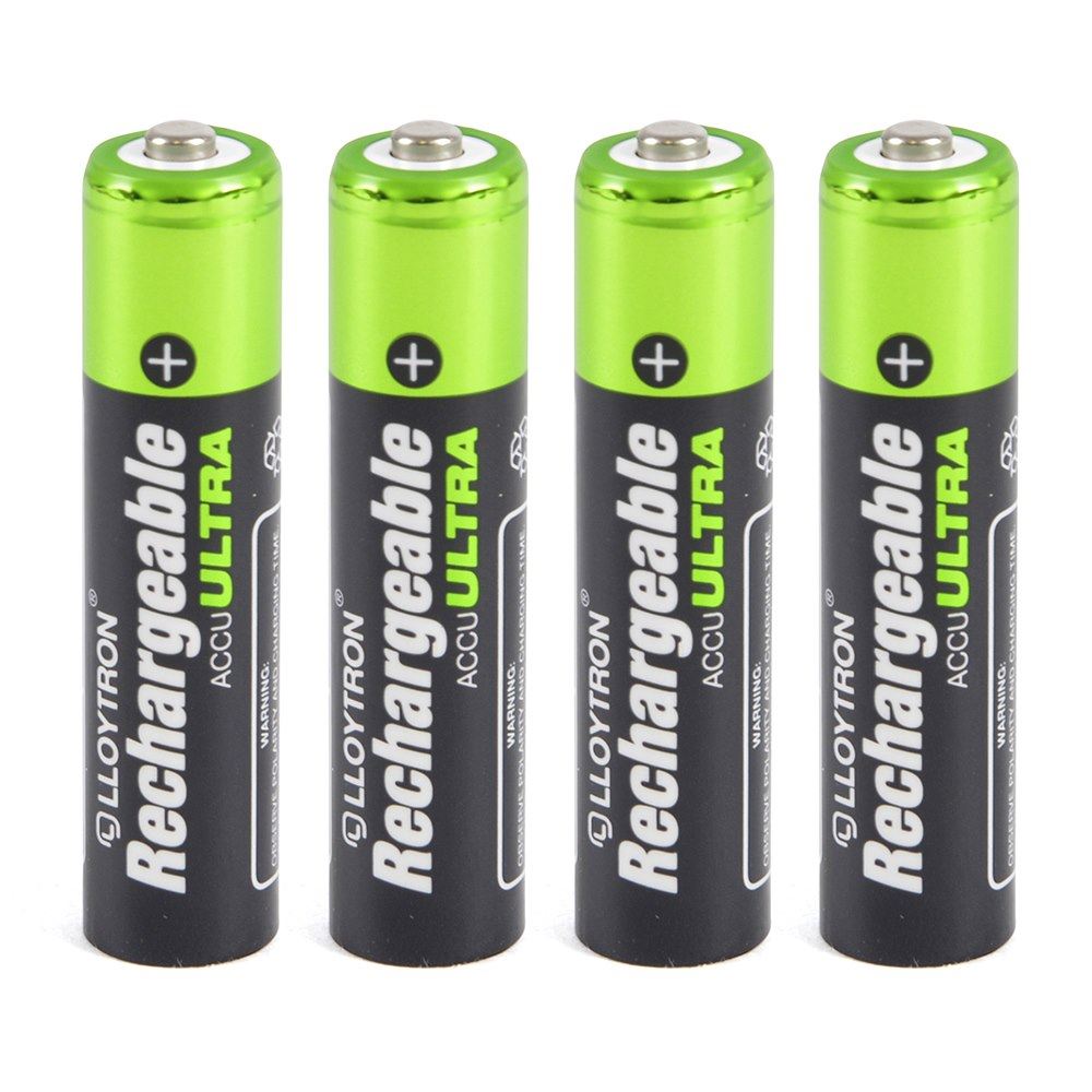 Lloytron 4pk NIMH AccuUltra Battery - AAA 1100mAh (Carton of 40)