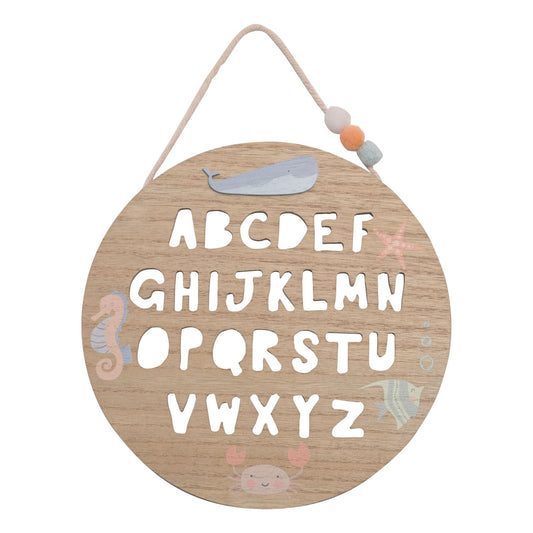 Petit Cheri Alphabet Plaque 24cm x 24cm