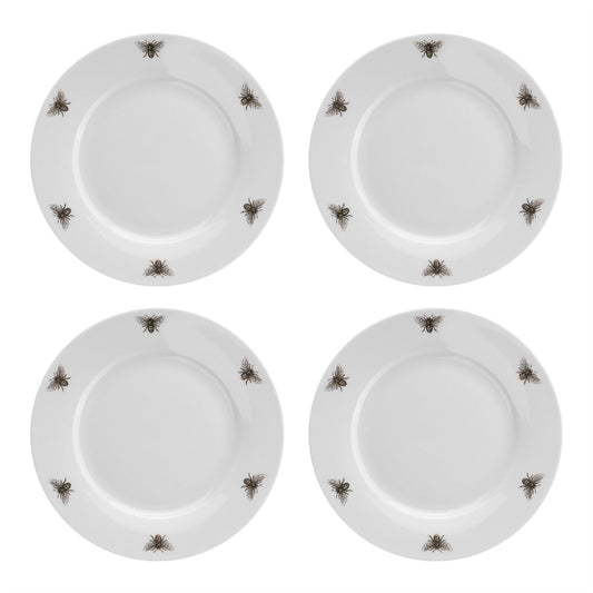 Hestia Set of 4 Gold Bee Side Plates