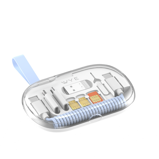 WYE Multifunctional Data Adaptor Storage Box