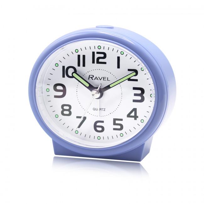Ravel Pastille Oval Beep Quartz Alarm Clock RC046 Available Multiple