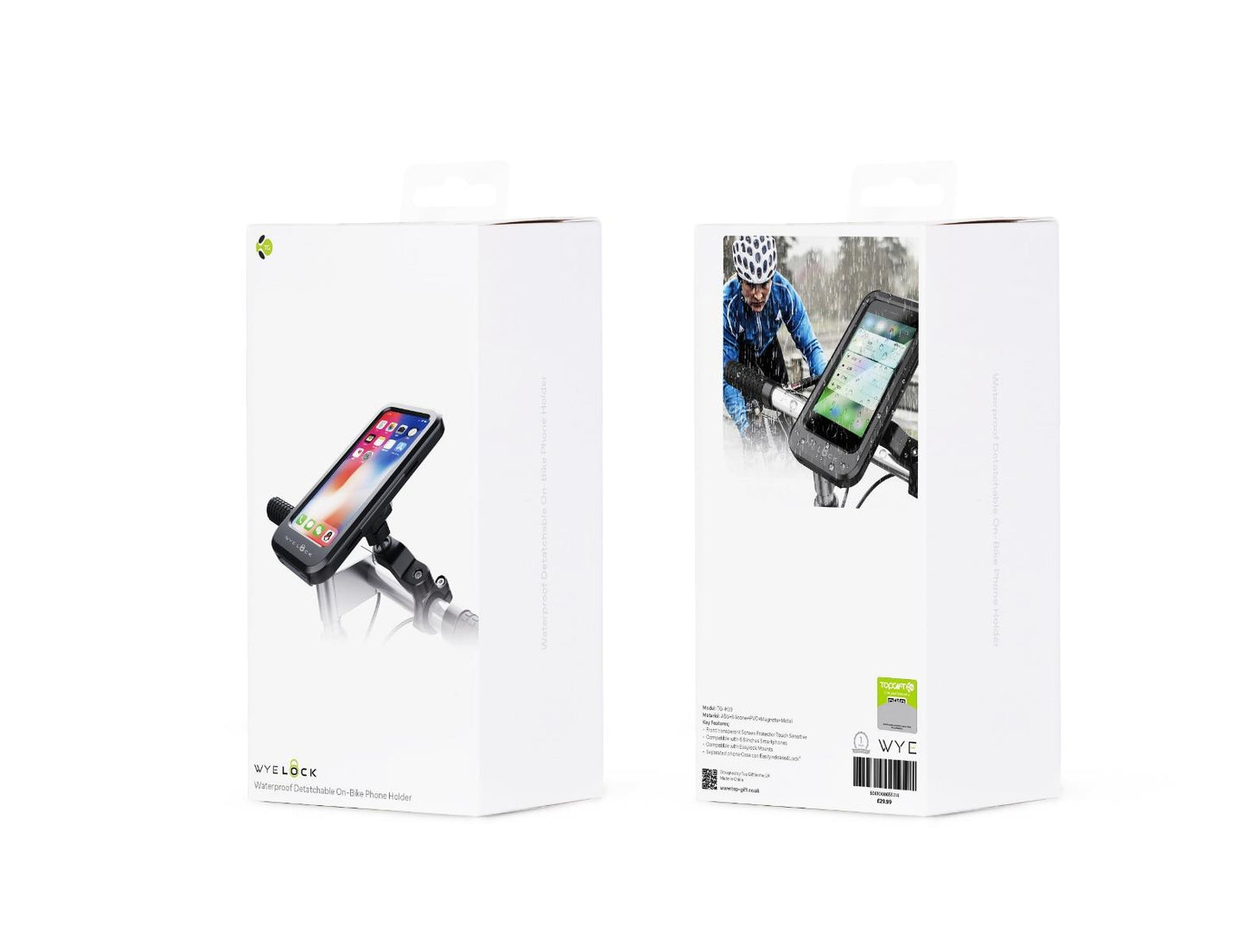 WYELOCK Waterproof Detachable Bike Phone Holder